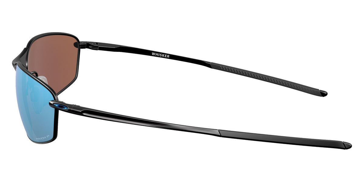 OAKLEY OO4141 Whisker�� 414111 60 - Satin Black / Prizm Deep Water Polarized Mirrored #id:oo4141414111_s:100110
