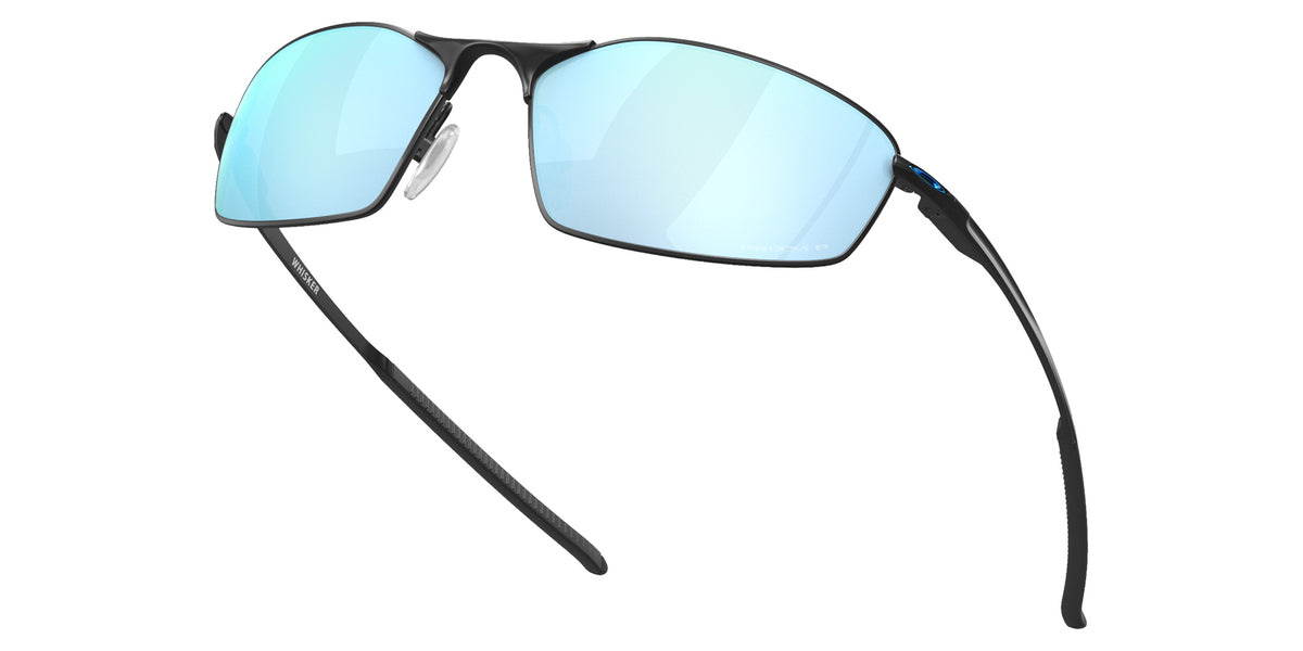 OAKLEY OO4141 Whisker�� 414111 60 - Satin Black / Prizm Deep Water Polarized Mirrored #id:oo4141414111_s:100120