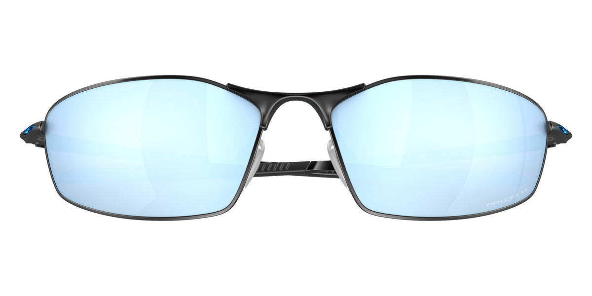 OAKLEY OO4141 Whisker�� 414111 60 - Satin Black / Prizm Deep Water Polarized Mirrored #id:oo4141414111_s:100135