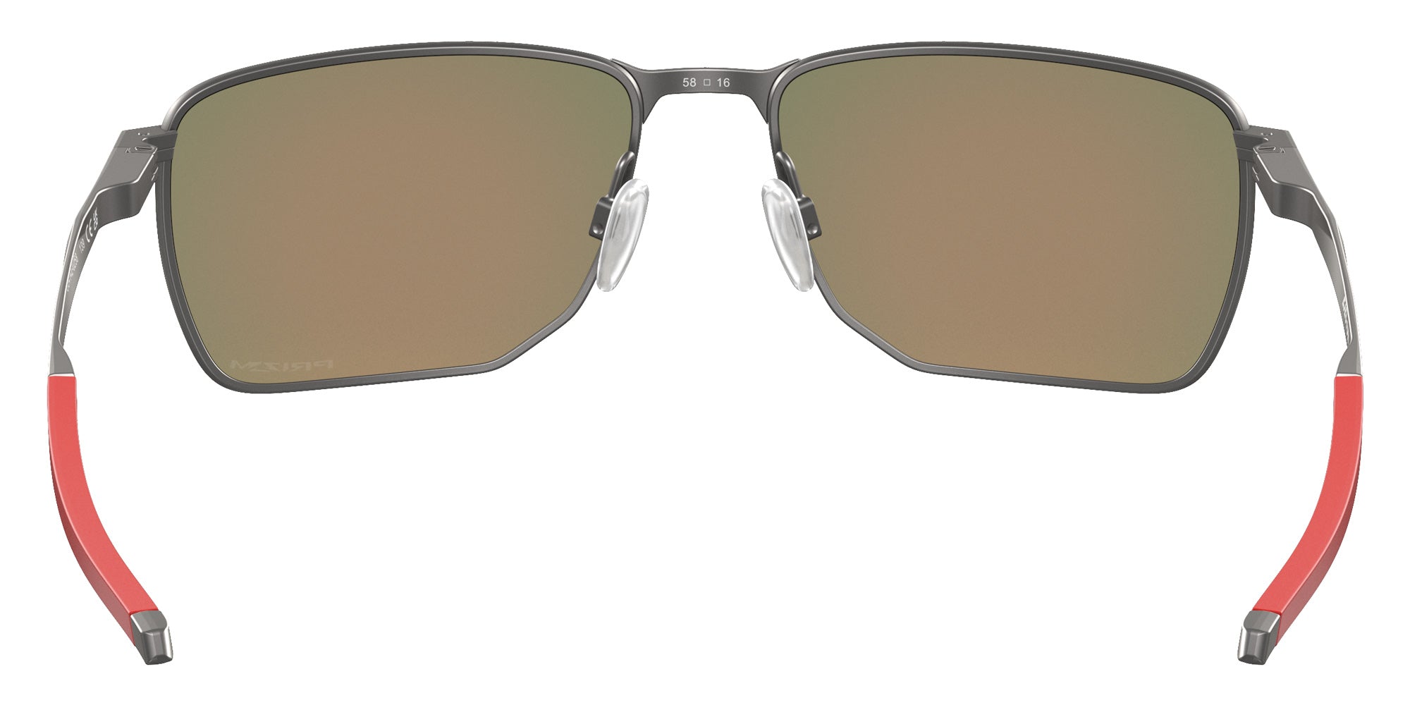 OAKLEY OO4142 Ejector 414202 58 - Matte Gunmetal / Prizm Ruby #id:oo4142414202_s:100115