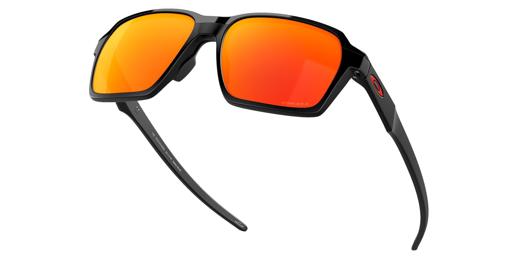 OAKLEY OO4143 Parlay 414303 58 - Matte Black / Prizm Ruby #id:oo4143414303_s:100120