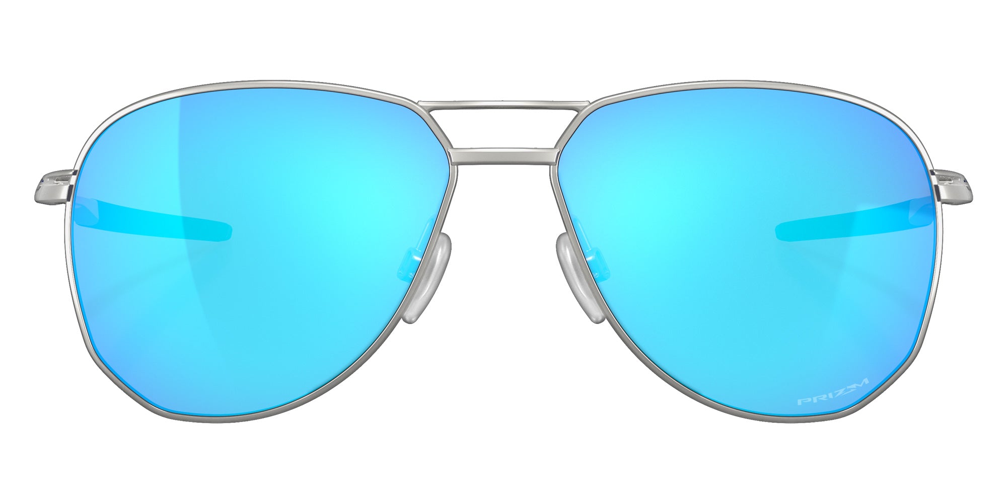 OAKLEY OO4147 Contrail 414703 57 - Satin Chrome / Prizm Sapphire Mirrored #id:oo4147414703_s:100100