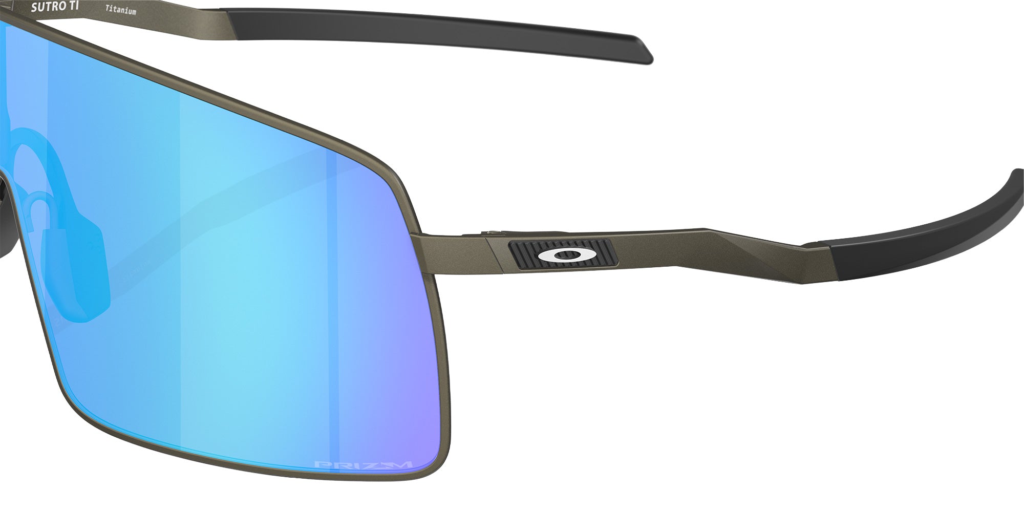 OAKLEY OO6013 Sutro TI 601304 134 - Satin Lead / Prizm Sapphire Mirrored #id:oo6013601304_s:102130