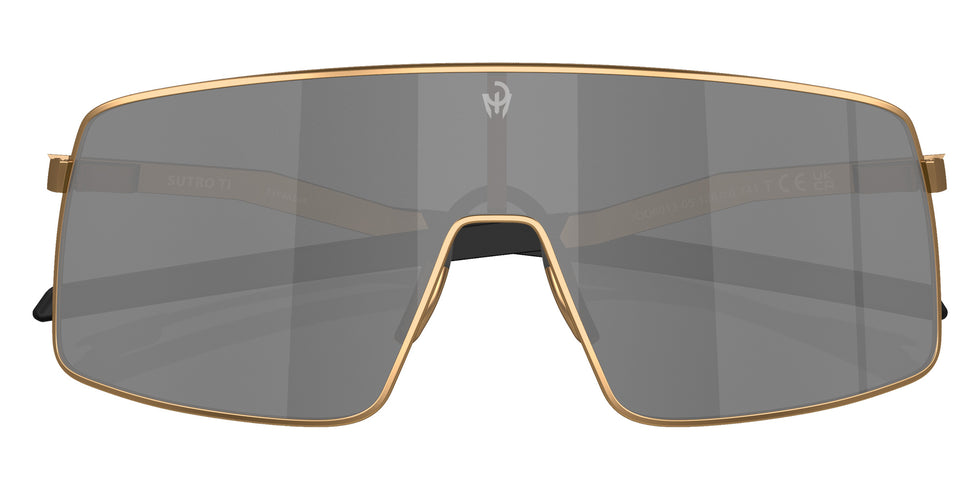 OAKLEY OO6013 Sutro TI Patrick Mahomes II 601305 134 - Matte Gold / Prizm Black Mirrored #id:oo6013601305_s:100120