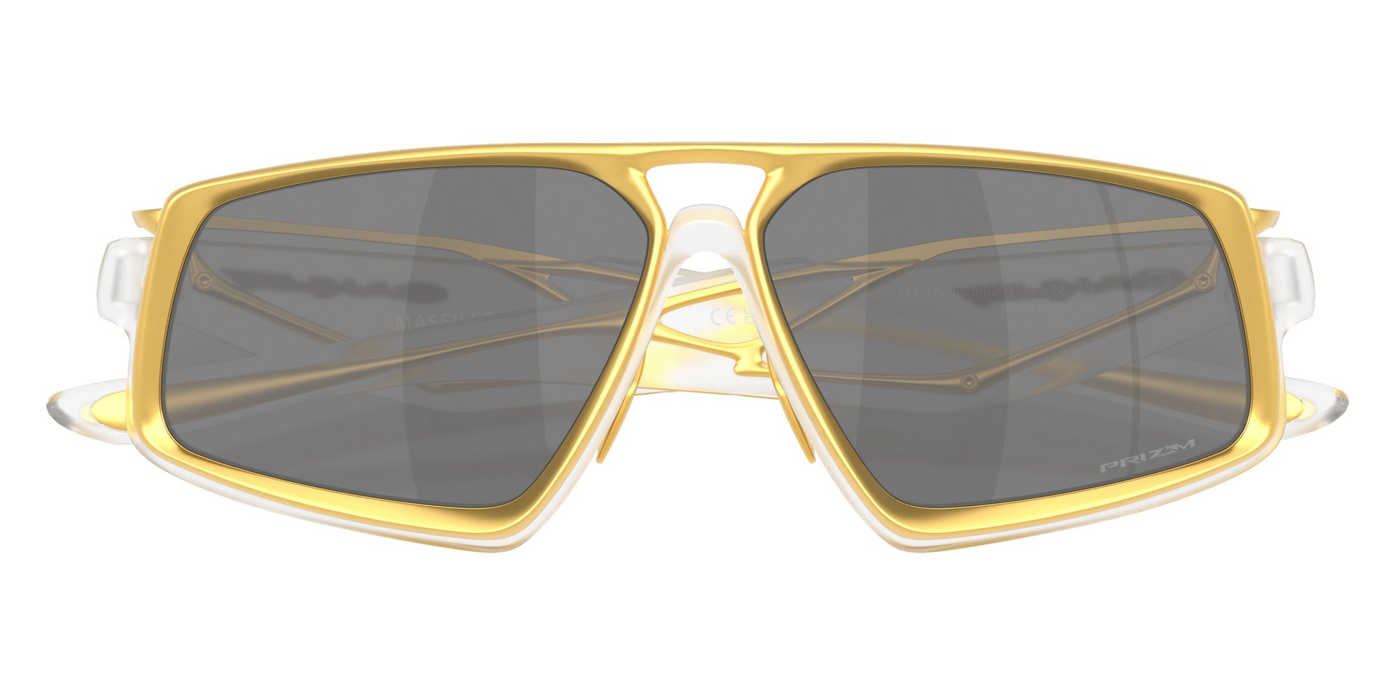 OAKLEY OO6029 Massillon 602902 61 - Matte Clear / Prizm Black Mirrored #id:oo6029602902_s:100120