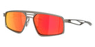 OAKLEY OO6031 Bushwick 603102 59 - Matte Gunmetal / Prizm Ruby Mirrored #id:oo6031603102_s:102105