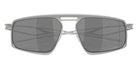 OAKLEY OO6031 Bushwick 603105 59 - Satin Chrome / Prizm Black Polarized Mirrored #id:oo6031603105_s:108135