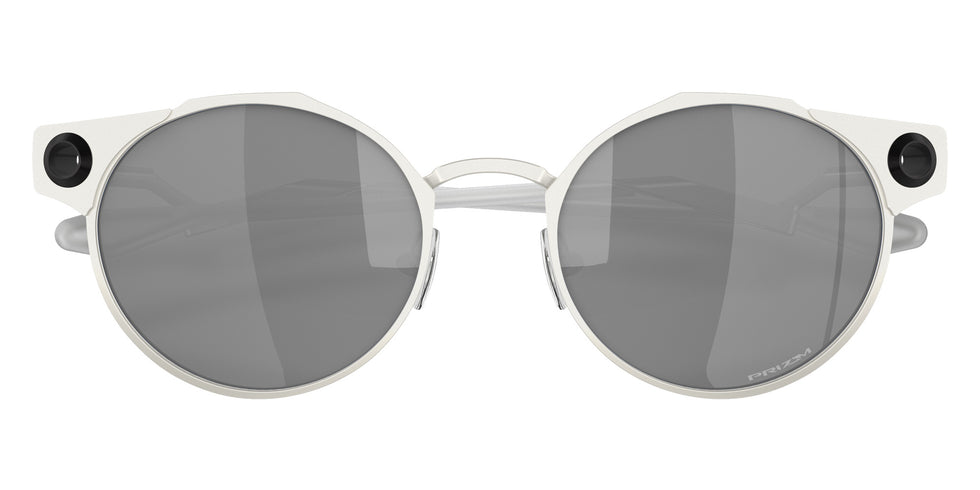 OAKLEY OO6046 Deadbolt��� 604601 50 - Satin Chrome / Prizm Black Mirrored #id:oo6046604601_s:100120