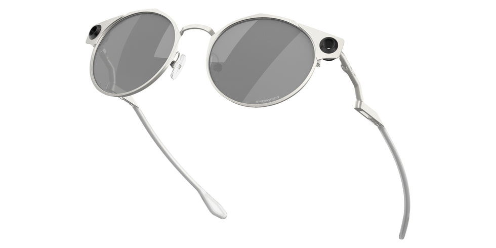 OAKLEY OO6046 Deadbolt��� 604601 50 - Satin Chrome / Prizm Black Mirrored #id:oo6046604601_s:100125