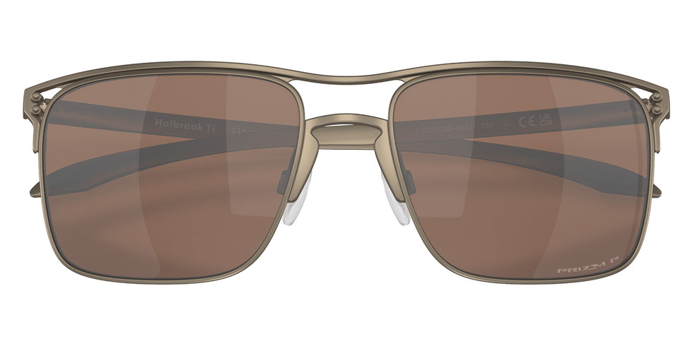 OAKLEY OO6048 Holbrook��� TI 604808 57 - Satin Pewter / Prizm Tungsten Polarized Mirrored #id:oo6048604808_s:100135