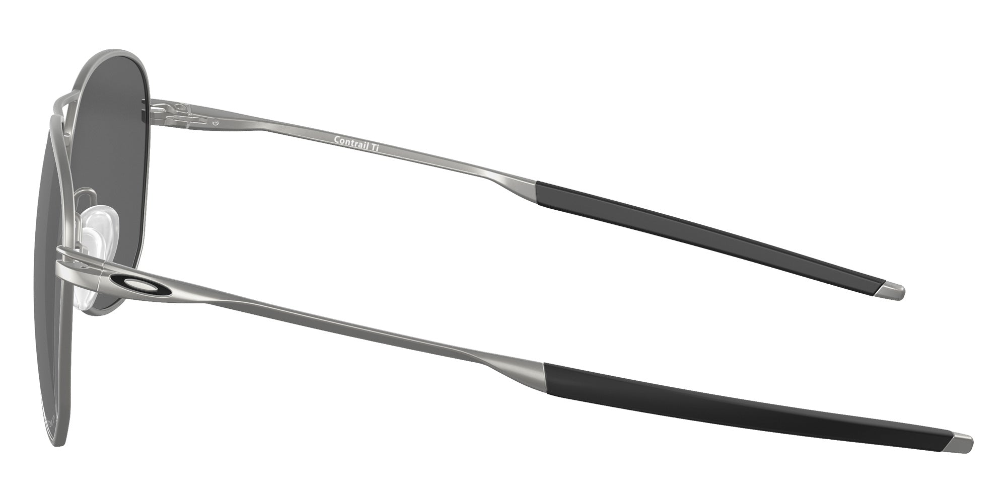 OAKLEY OO6050 Contrail TI 605003 57 - Satin Chrome / Prizm Black Polarized #id:oo6050605003_s:100110