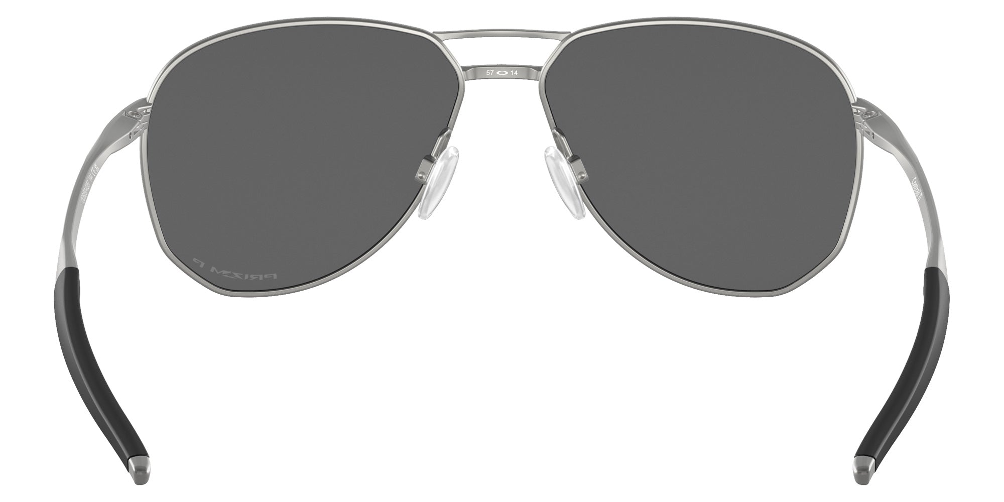 OAKLEY OO6050 Contrail TI 605003 57 - Satin Chrome / Prizm Black Polarized #id:oo6050605003_s:100115