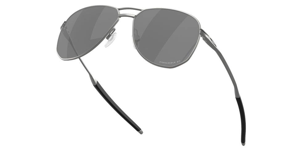 OAKLEY OO6050 Contrail TI 605003 57 - Satin Chrome / Prizm Black Polarized #id:oo6050605003_s:100120