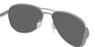OAKLEY OO6050 Contrail TI 605003 57 - Satin Chrome / Prizm Black Polarized #id:oo6050605003_s:100130