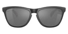 OAKLEY OO9013 Frogskins��� 9013F7 55 - Matte Black / Prizm Black Polarized Mirrored #id:oo90139013f7_s:100100
