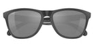 OAKLEY OO9013 Frogskins��� 9013F7 55 - Matte Black / Prizm Black Polarized Mirrored #id:oo90139013f7_s:100120