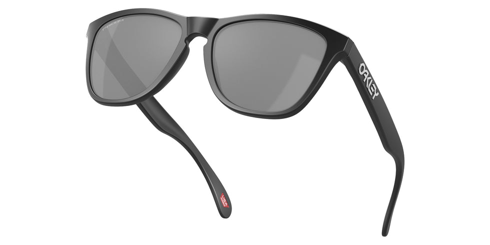 OAKLEY OO9013 Frogskins��� 9013F7 55 - Matte Black / Prizm Black Polarized Mirrored #id:oo90139013f7_s:100125