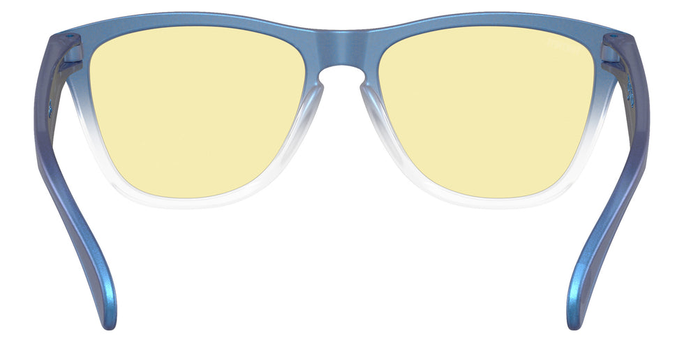 OAKLEY OO9013 Oakley X Fortnite��� Frogskins��� 9013M4 55 - Matte Cyan/Blue/Clear Shift Fade / Prizm Gaming��� 2.0 Mirrored #id:oo90139013m4_s:100115