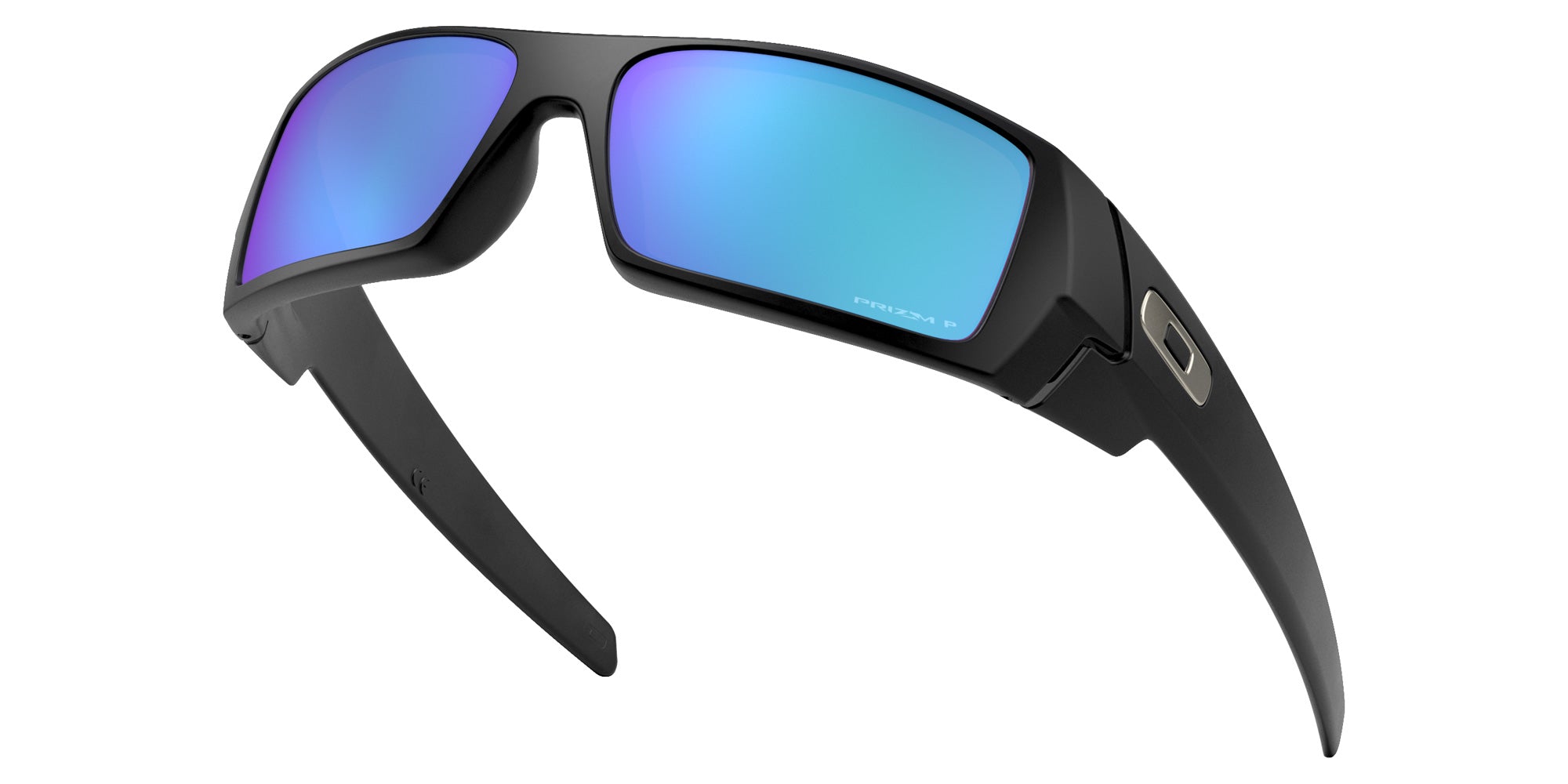 OAKLEY OO9014 Gascan�� 901450 60 - Matte Black / Prizm Sapphire Polarized Mirrored #id:oo9014901450_s:102120