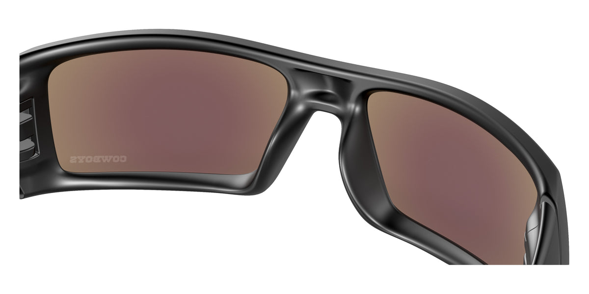 OAKLEY OO9014 Dallas Cowboys Gascan�� 901467 60 - Matte Black / Prizm Sapphire Mirrored #id:oo9014901467_s:100130