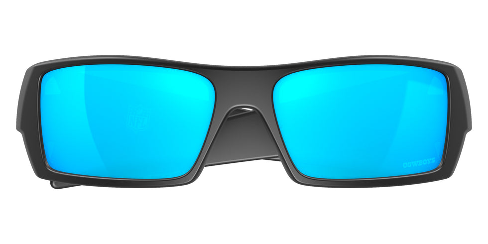 OAKLEY OO9014 Dallas Cowboys Gascan�� 901467 60 - Matte Black / Prizm Sapphire Mirrored #id:oo9014901467_s:100135