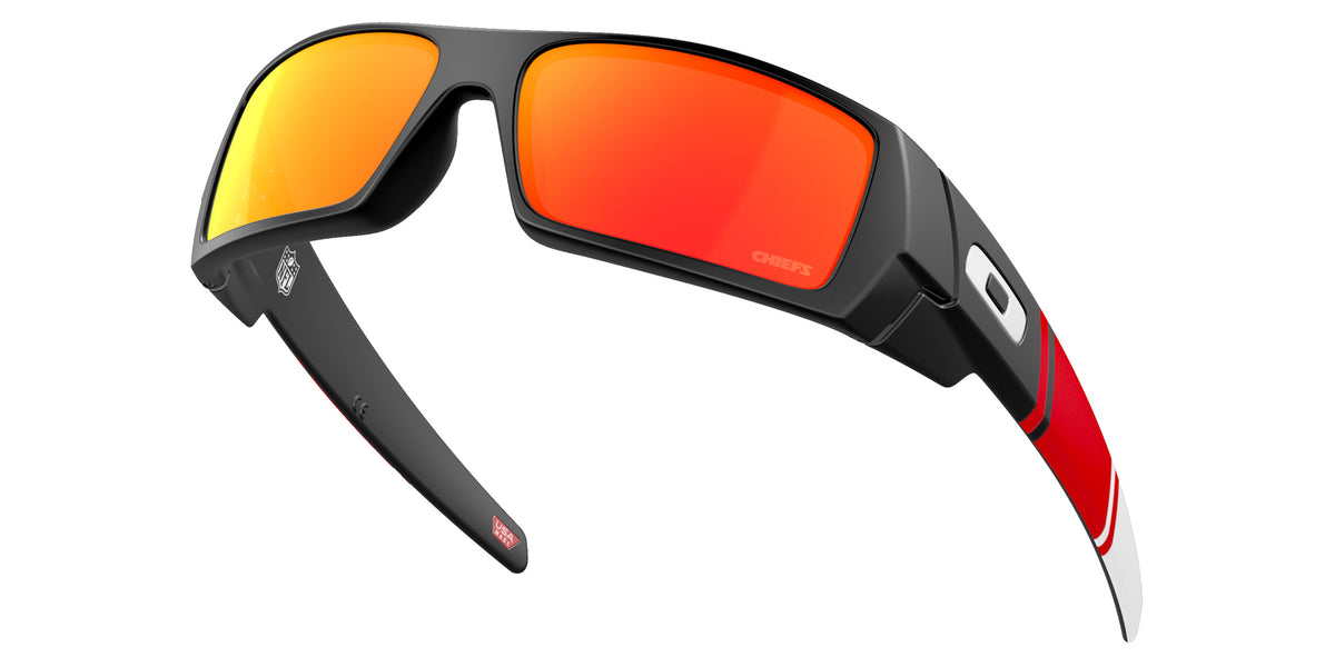 OAKLEY OO9014 Kansas City Chiefs Gascan® 901470 60 - Matte Black / Prizm Ruby Mirrored #id:oo9014901470_s:100120
