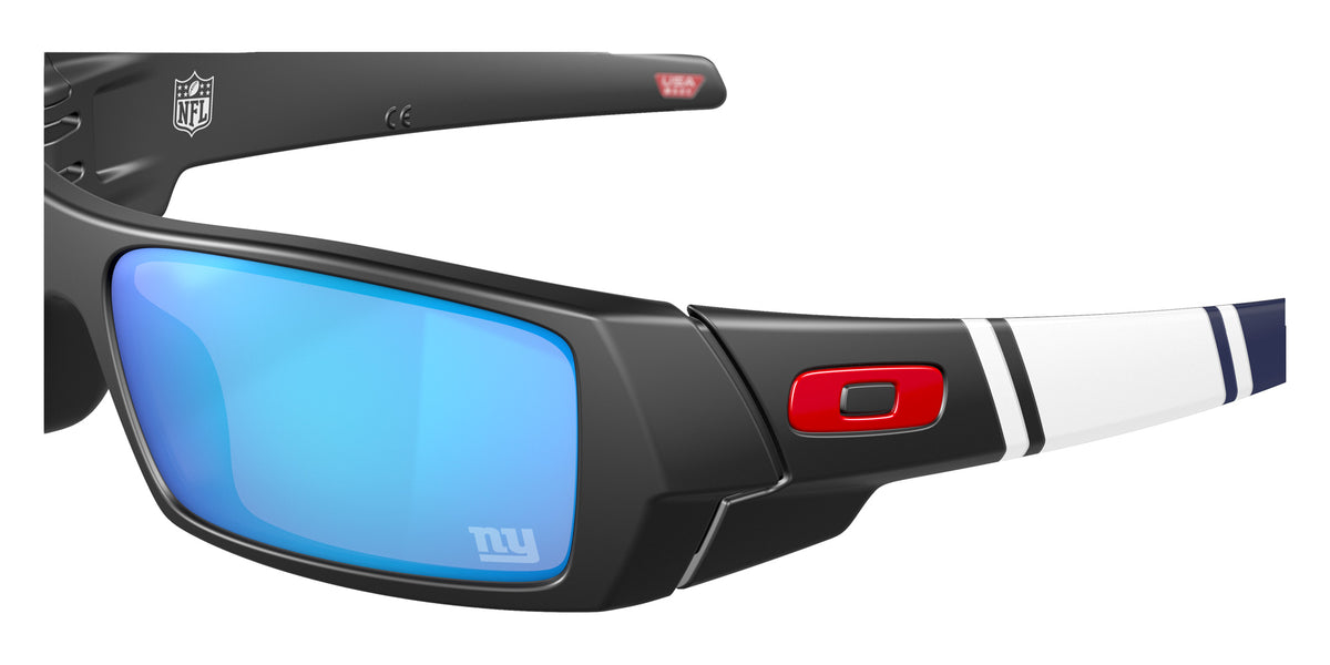 OAKLEY OO9014 New York Giants Gascan�� 901474 60 - Matte Black / Prizm Sapphire Mirrored #id:oo9014901474_s:100125