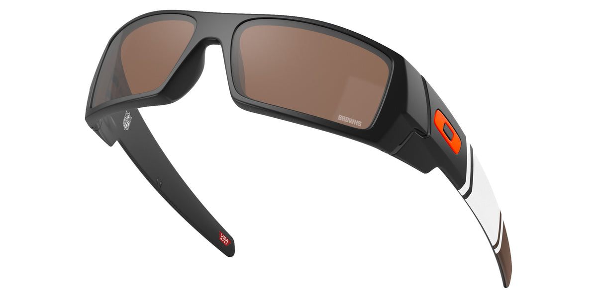 OAKLEY OO9014 Cleveland Browns Gascan�� 901496 60 - Matte Black / Prizm Tungsten Mirrored #id:oo9014901496_s:100120