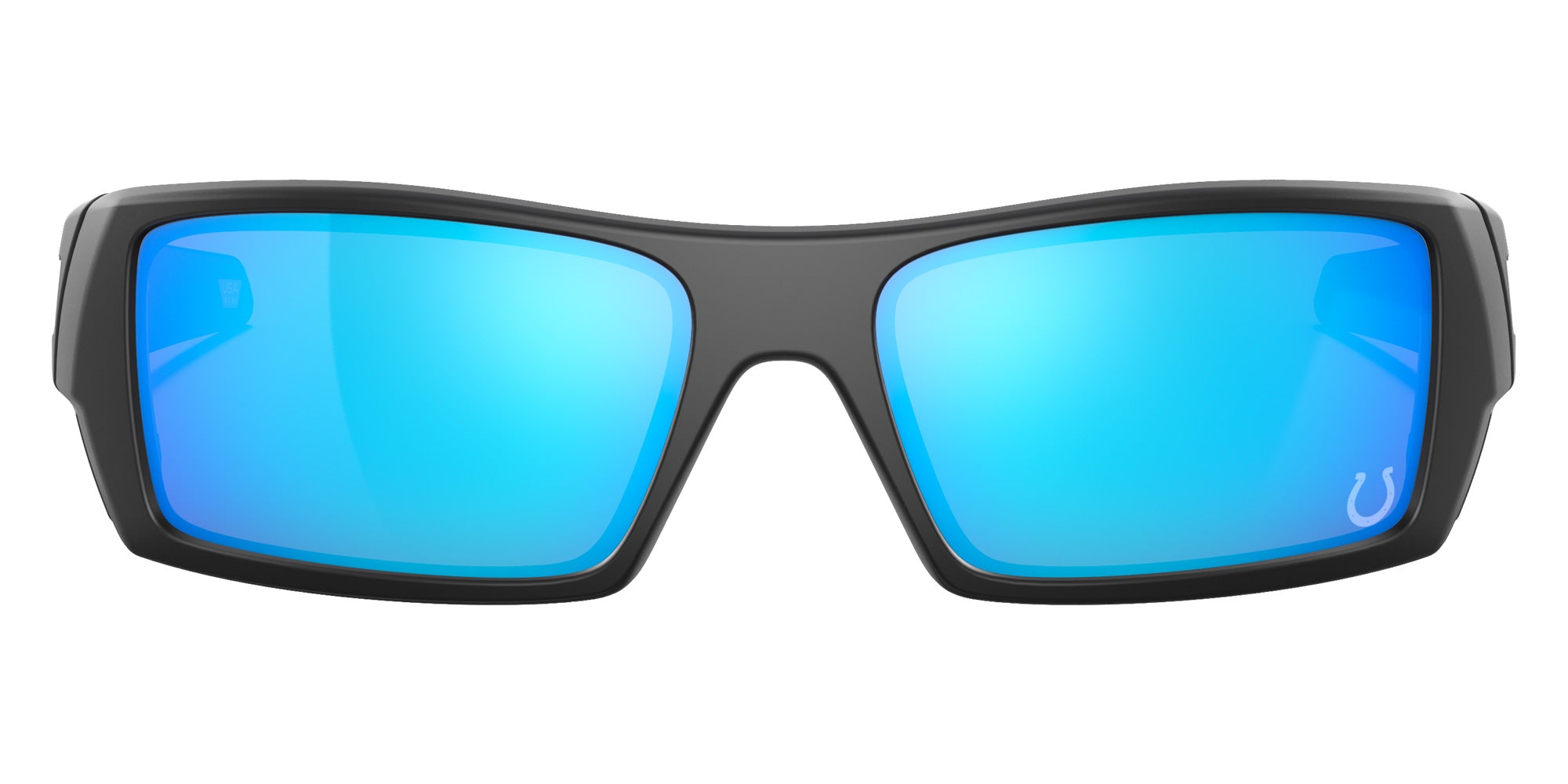OAKLEY OO9014 Indianapolis Colts Gascan® 9014A1 60 - Matte Black / Prizm Sapphire Mirrored #id:oo90149014a1_s:100100