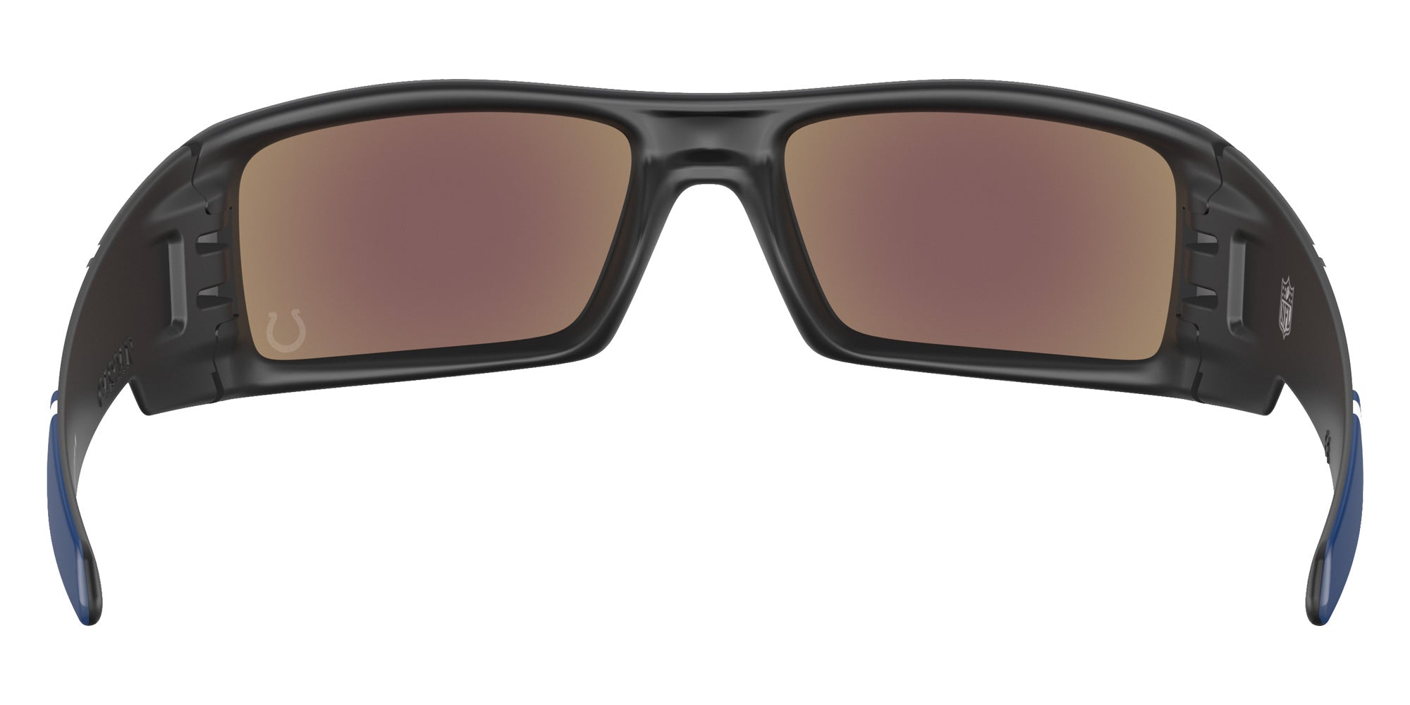 OAKLEY OO9014 Indianapolis Colts Gascan® 9014A1 60 - Matte Black / Prizm Sapphire Mirrored #id:oo90149014a1_s:100115