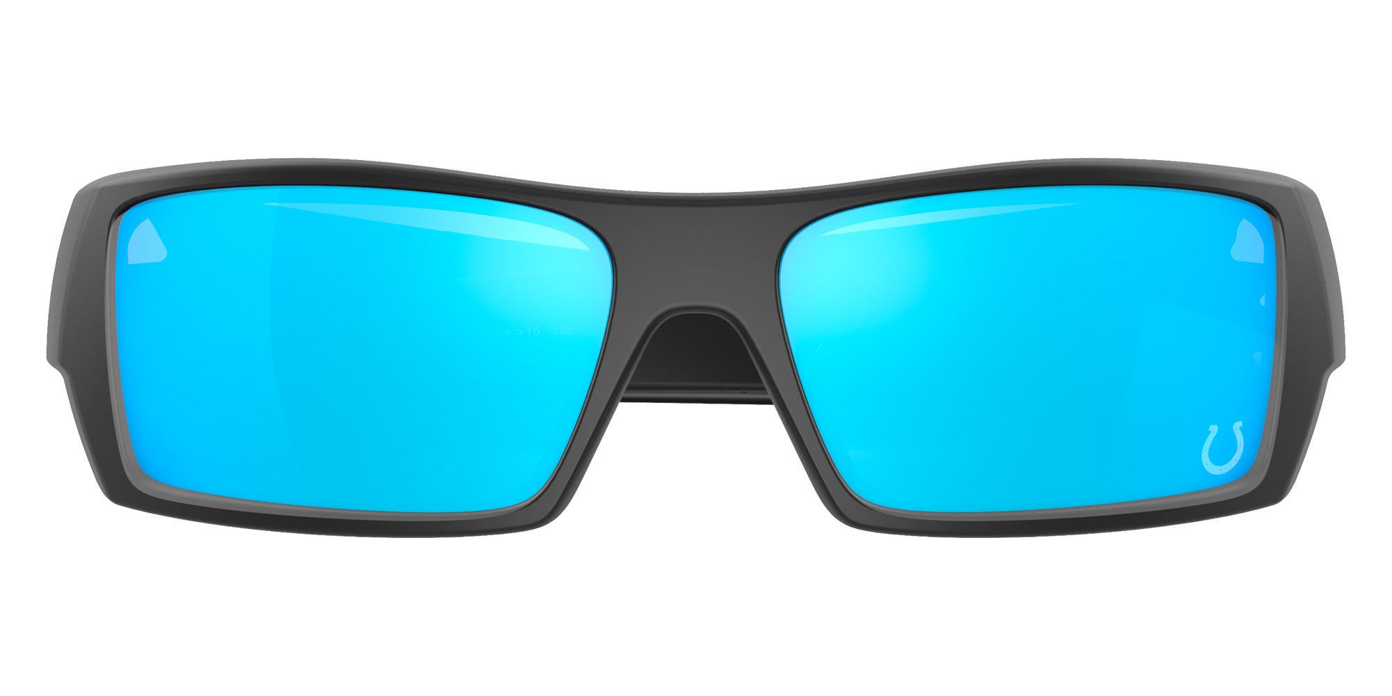 OAKLEY OO9014 Indianapolis Colts Gascan® 9014A1 60 - Matte Black / Prizm Sapphire Mirrored #id:oo90149014a1_s:100125
