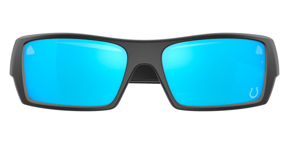 OAKLEY OO9014 Indianapolis Colts Gascan® 9014A1 60 - Matte Black / Prizm Sapphire Mirrored #id:oo90149014a1_s:100125