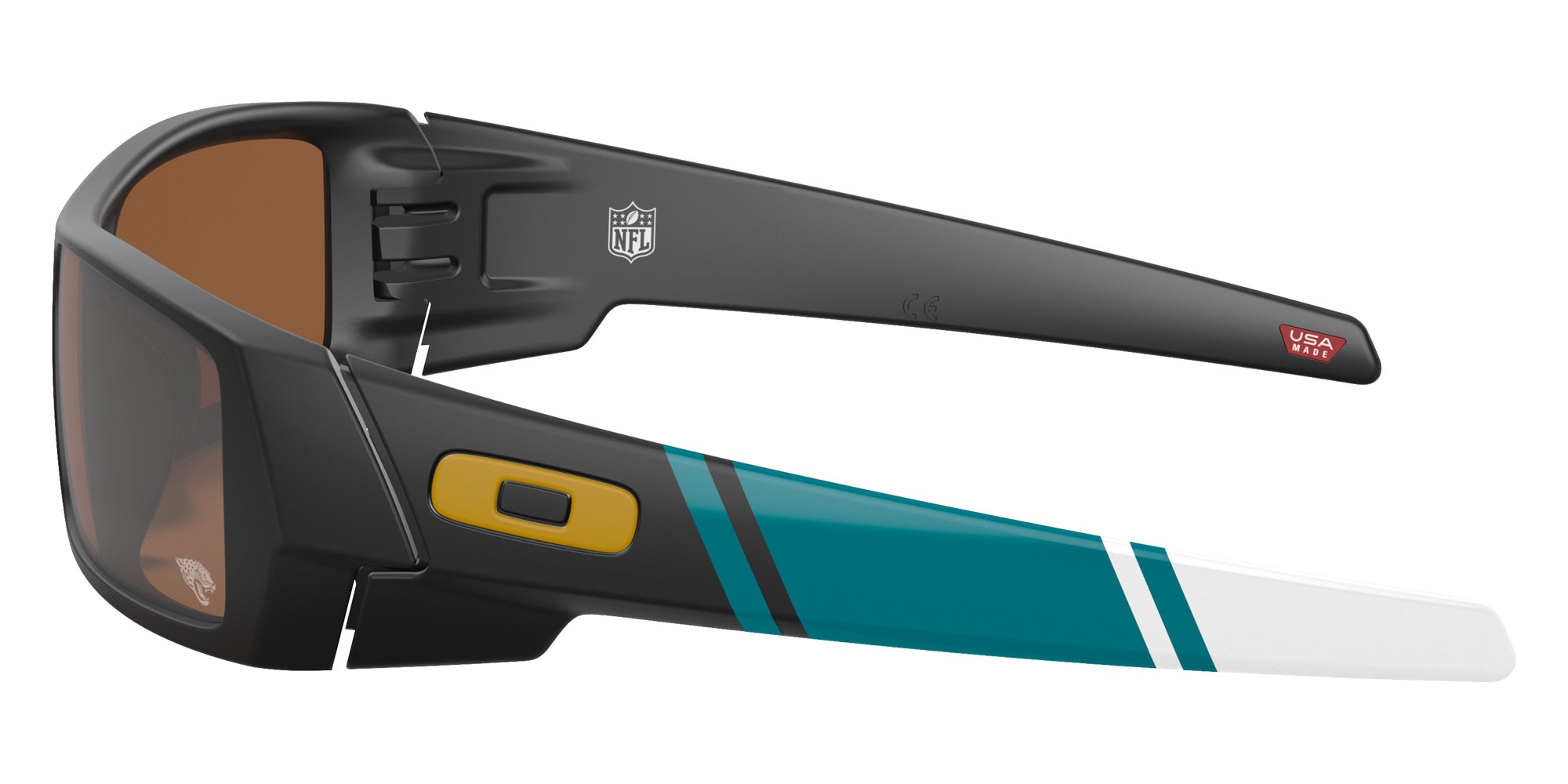 OAKLEY OO9014 Jacksonville Jaguars Gascan® 9014A2 60 - Matte Black / Prizm Tungsten Mirrored #id:oo90149014a2_s:100110