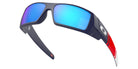 OAKLEY OO9014 New England Patriots Gascan�� 9014A6 60 - Matte Navy / Prizm Sapphire Mirrored #id:oo90149014a6_s:100120
