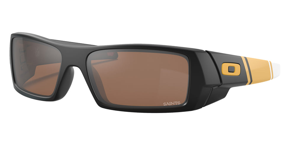 OAKLEY OO9014 New Orleans Saints Gascan® 9014A7 60 - Matte Black / Prizm Tungsten Mirrored #id:oo90149014a7_s:100105