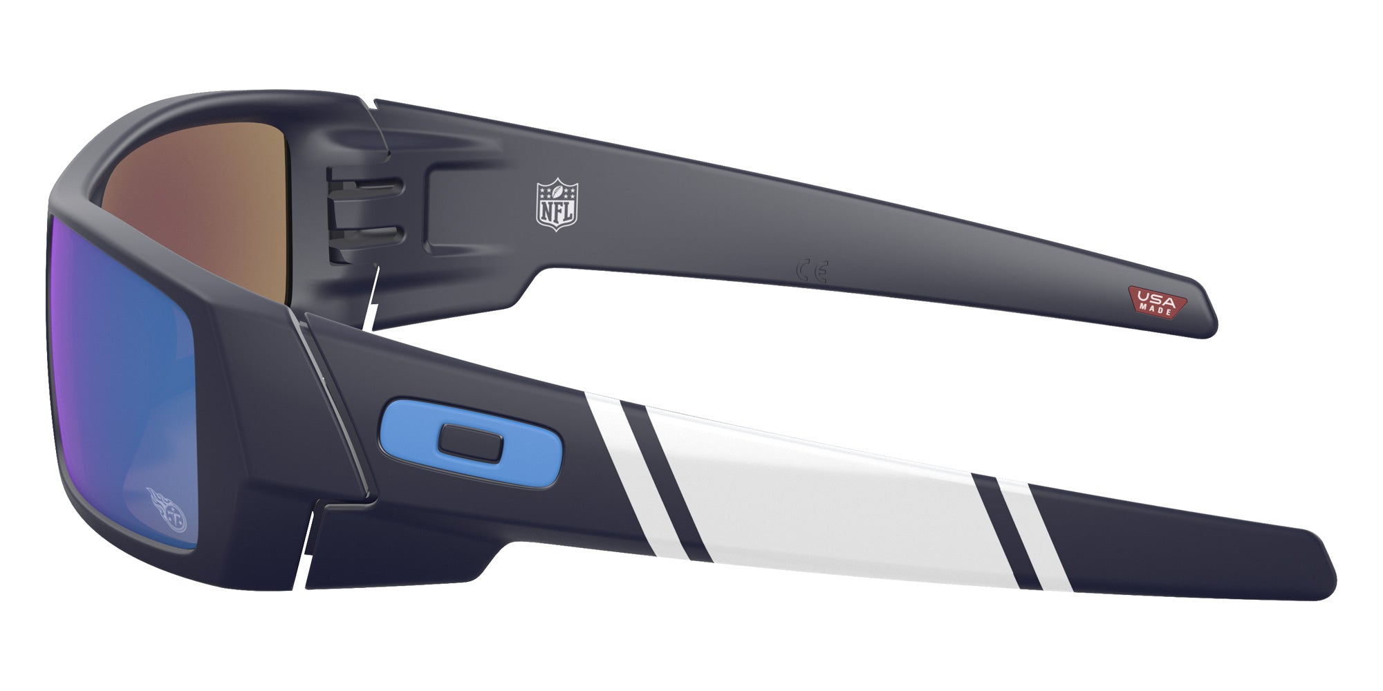OAKLEY OO9014 Tennessee Titans Gascan® 9014B2 60 - Matte Navy / Prizm Sapphire Mirrored #id:oo90149014b2_s:100110
