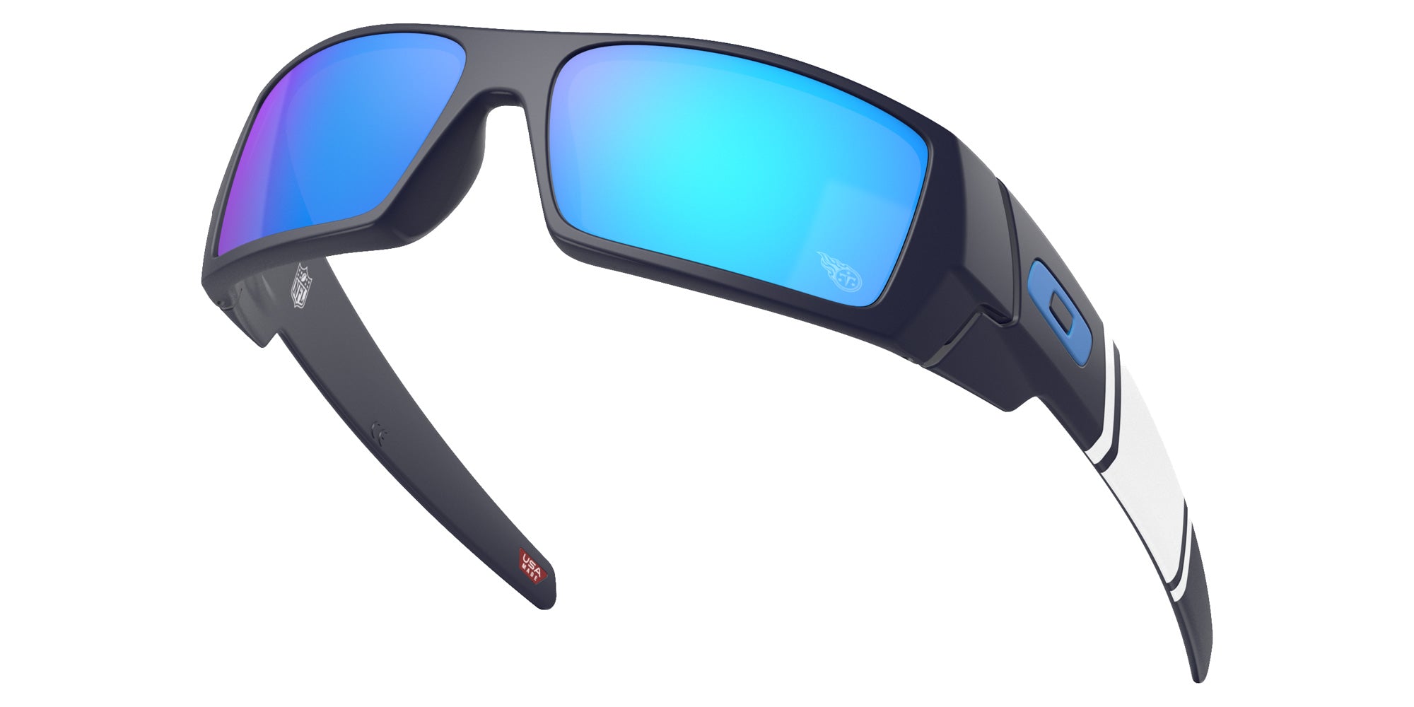 OAKLEY OO9014 Tennessee Titans Gascan® 9014B2 60 - Matte Navy / Prizm Sapphire Mirrored #id:oo90149014b2_s:100120