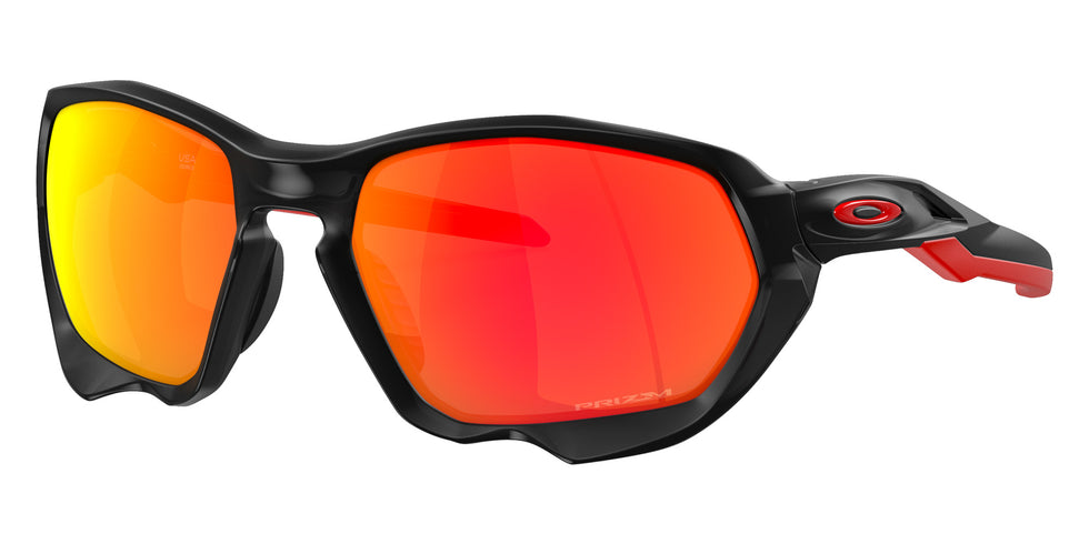 OAKLEY OO9019A Plazma (Low Bridge Fit) 901917 59 - Matte Black Ink / Prizm Ruby Mirrored #id:oo9019a901917_s:102105