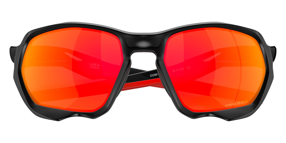 OAKLEY OO9019A Plazma (Low Bridge Fit) 901917 59 - Matte Black Ink / Prizm Ruby Mirrored #id:oo9019a901917_s:102135