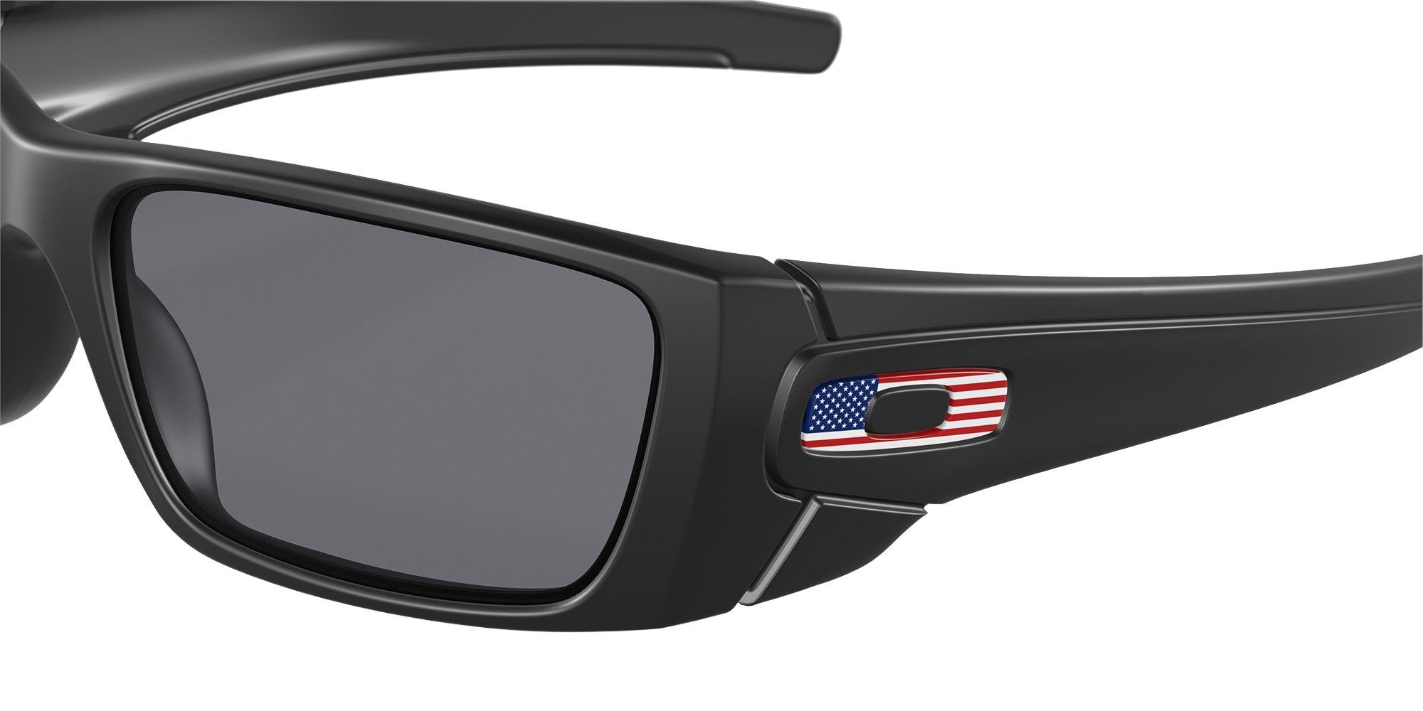 OAKLEY OO9096 Standard Issue Fuel Cell USA Flag 909638 60 - Matte Black / Gray #id:oo9096909638_s:102130