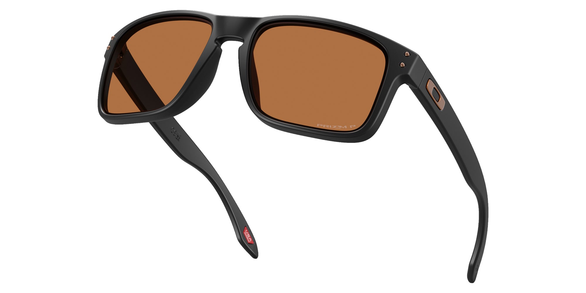 OAKLEY OO9102 Holbrook 9102AM 55 - Matte Black / Prizm Bronze Polarized #id:oo91029102am_s:100125