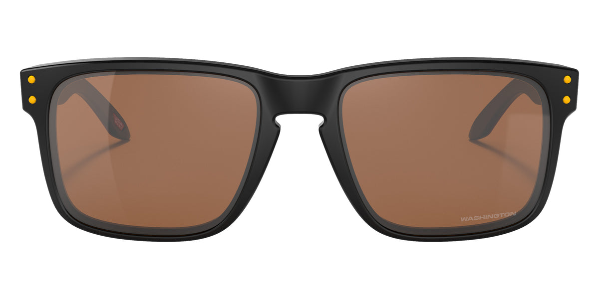 OAKLEY OO9102 Washington Football Team Holbrook��� 9102T3 55 - Matte Black / Prizm Tungsten Mirrored #id:oo91029102t3_s:100100