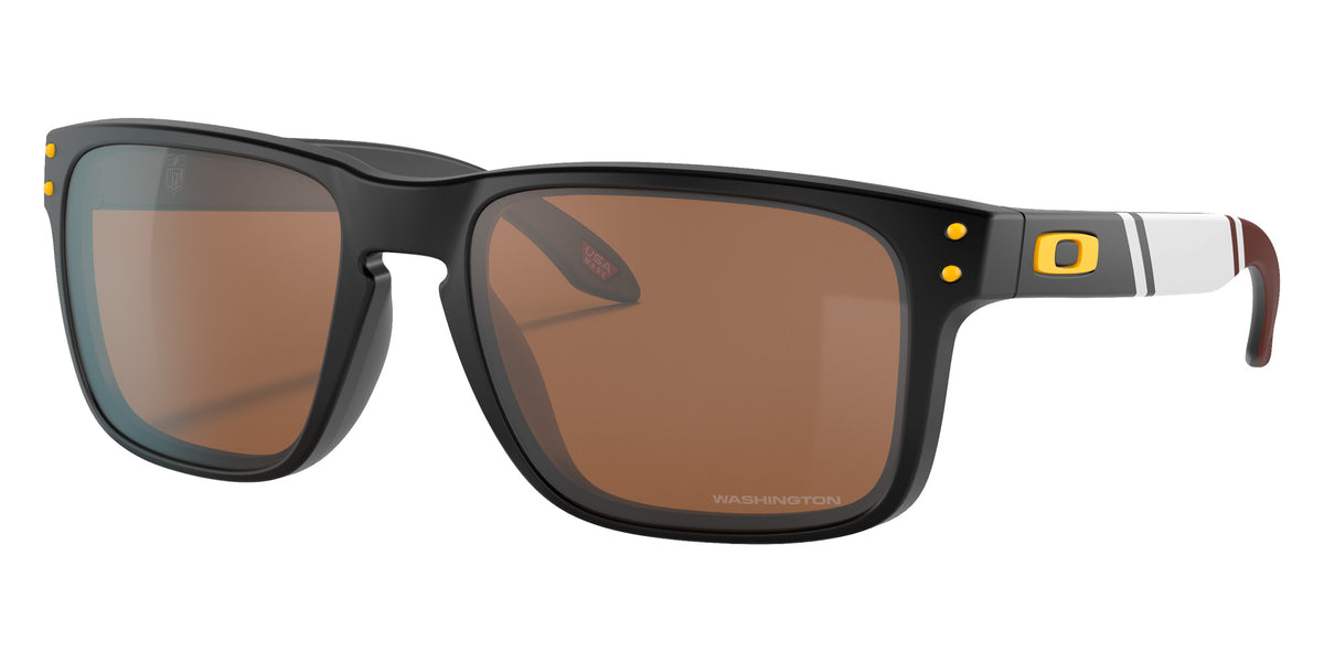 OAKLEY OO9102 Washington Football Team Holbrook��� 9102T3 55 - Matte Black / Prizm Tungsten Mirrored #id:oo91029102t3_s:100105