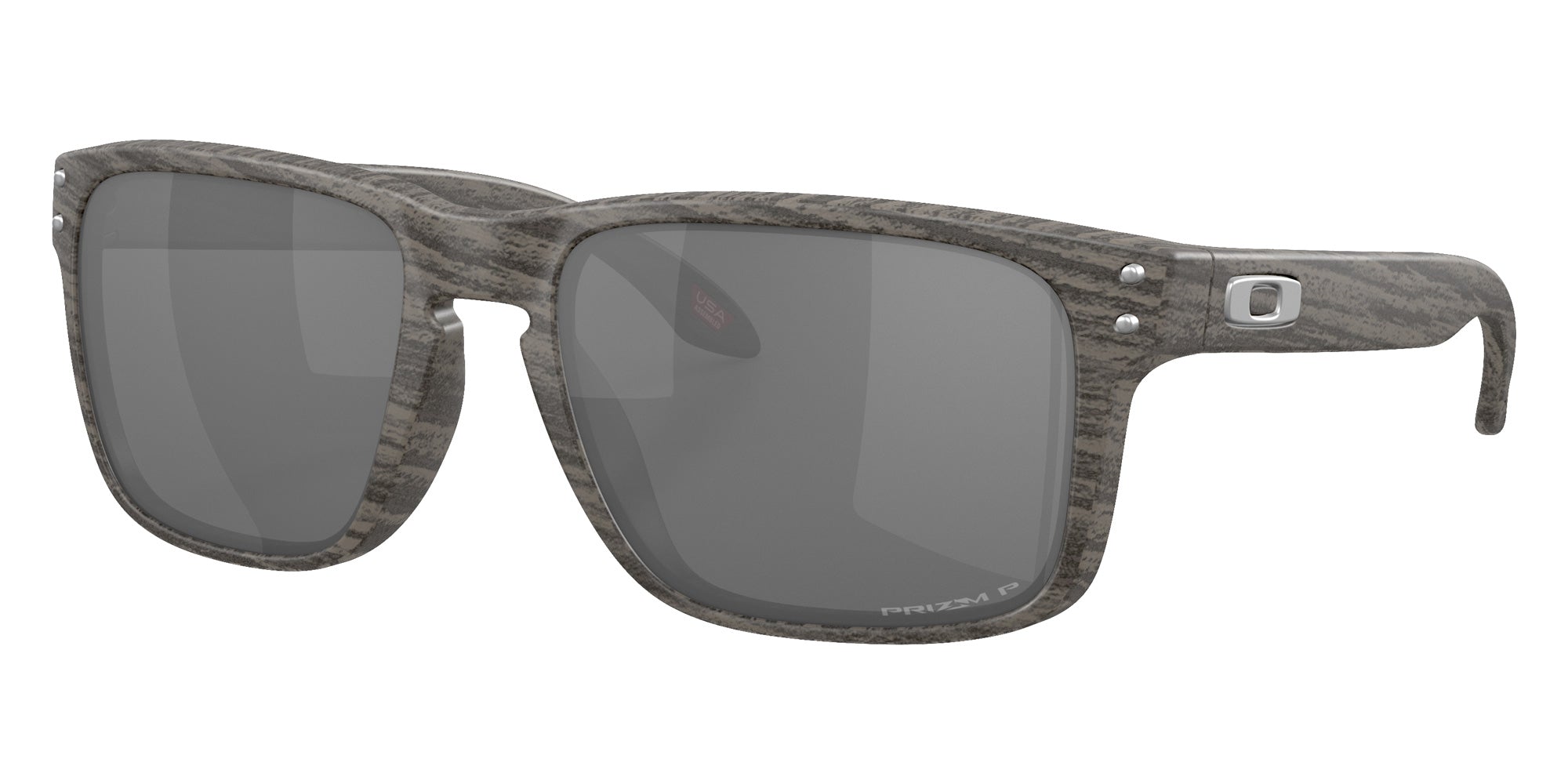 OAKLEY OO9102 Holbrook��� 9102W9 55 - Woodgrain / Prizm Black Polarized Mirrored #id:oo91029102w9_s:100105