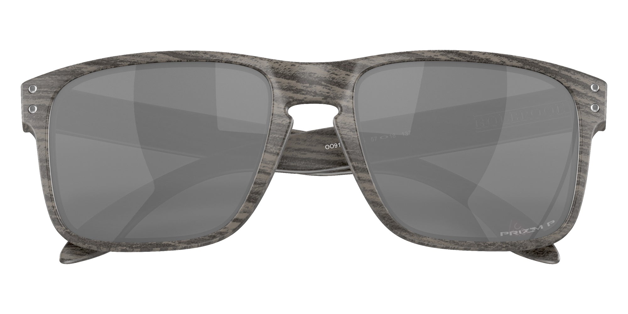OAKLEY OO9102 Holbrook��� 9102W9 55 - Woodgrain / Prizm Black Polarized Mirrored #id:oo91029102w9_s:100120