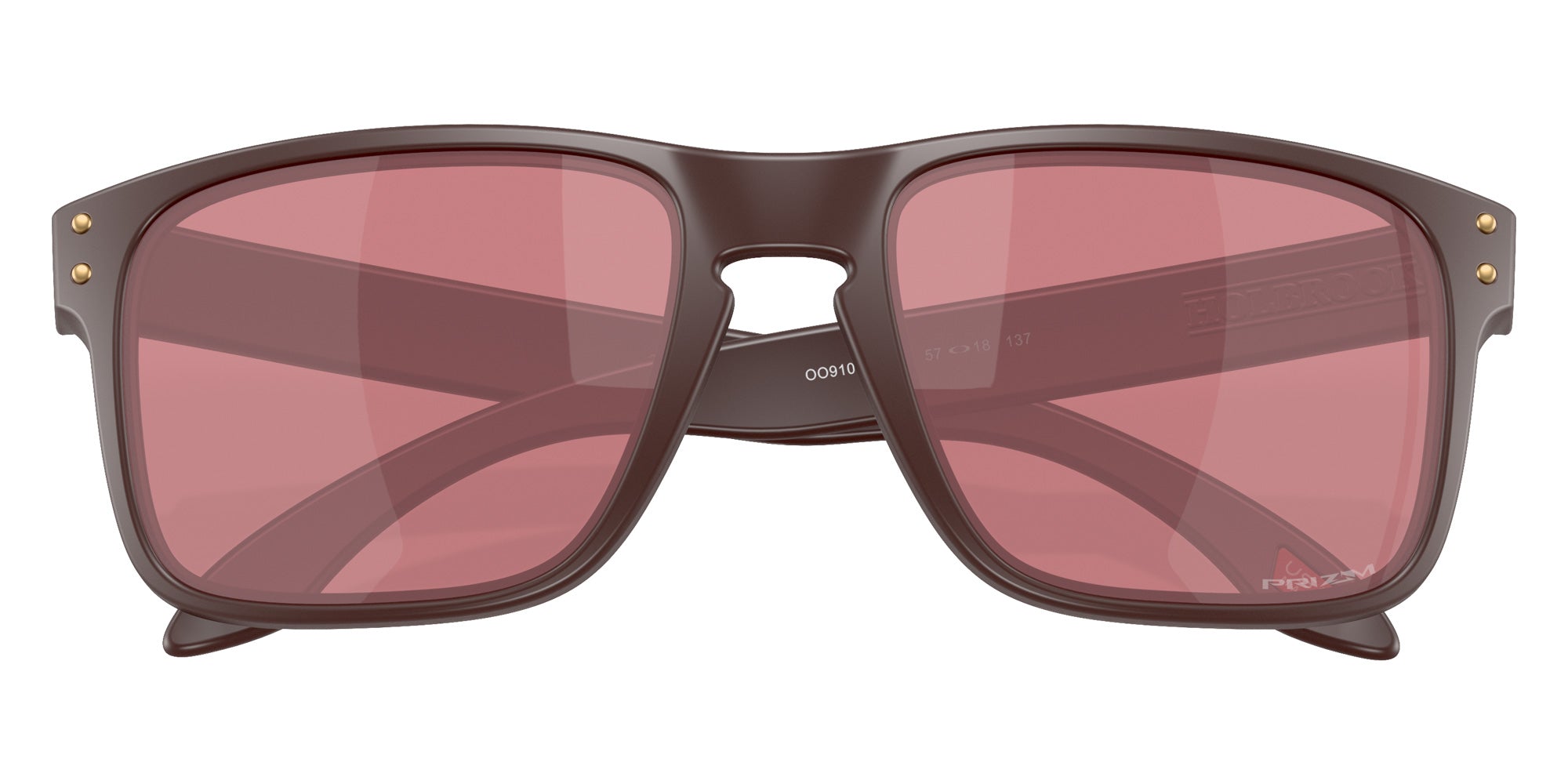 OAKLEY OO9102 Holbrook��� 9102Z2 55 - Matte Grenache / Prizm Dark Golf Mirrored #id:oo91029102z2_s:102120