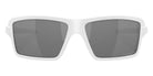 OAKLEY OO9129 Cables 912914 63 - Matte White / Prizm Black Polarized Mirrored #id:oo9129912914_s:102100