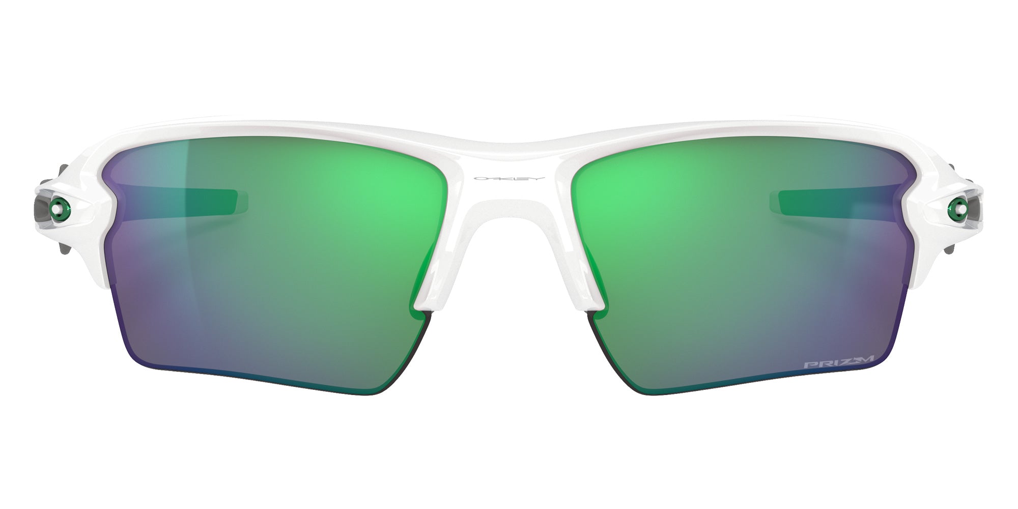 OAKLEY OO9188 Flak® 2.0 XL Team Colors 918892 59 - Polished White / Prizm Jade Mirrored #id:oo9188918892_s:100100