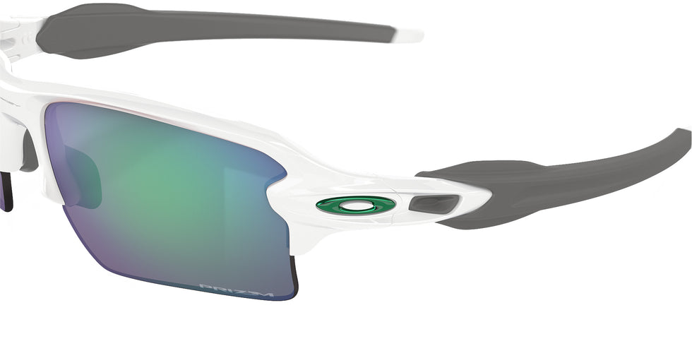 OAKLEY OO9188 Flak® 2.0 XL Team Colors 918892 59 - Polished White / Prizm Jade Mirrored #id:oo9188918892_s:100125