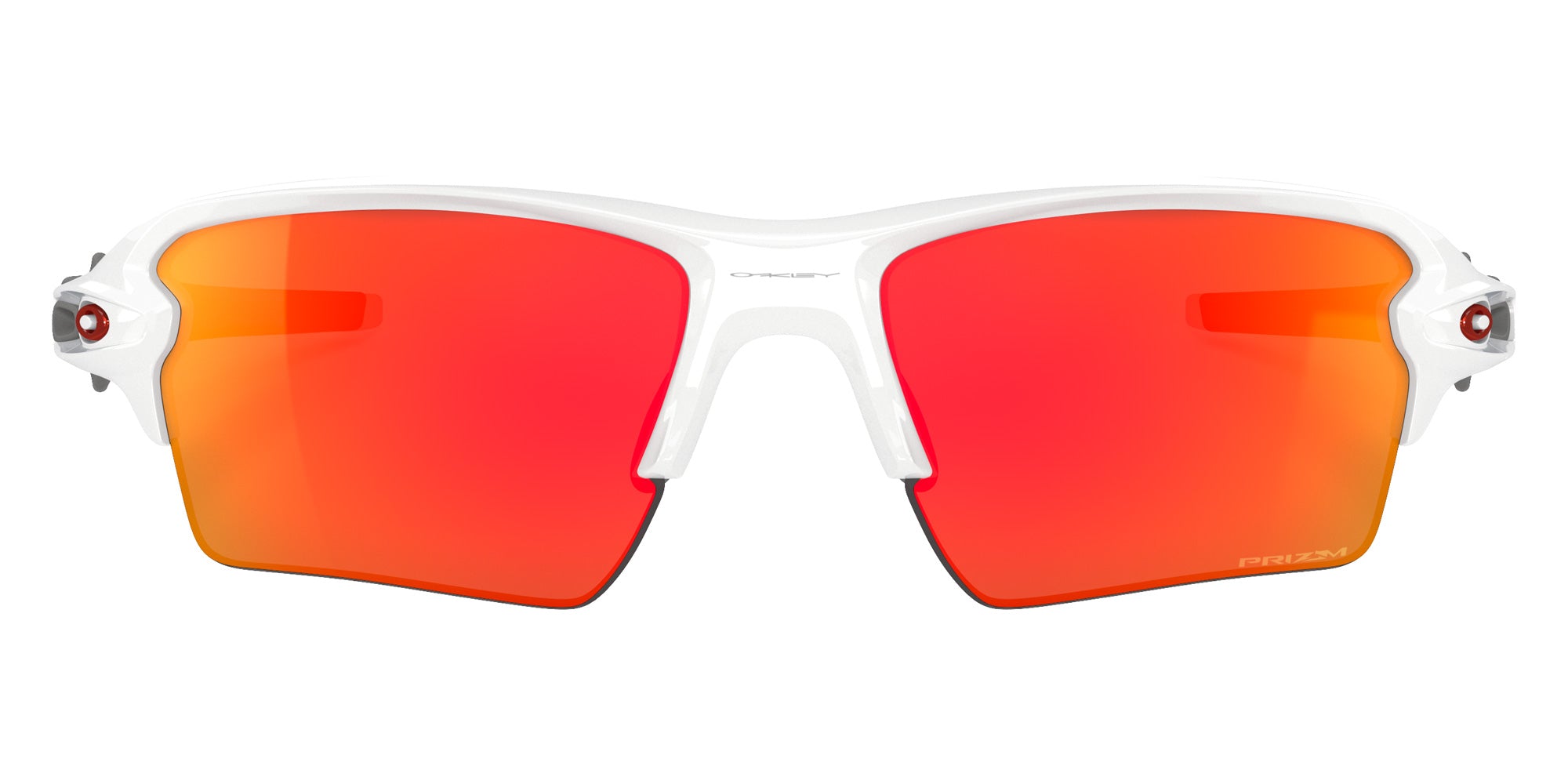 OAKLEY OO9188 Flak® 2.0 XL Team Colors 918893 59 - Polished White / Prizm Ruby Mirrored #id:oo9188918893_s:102100